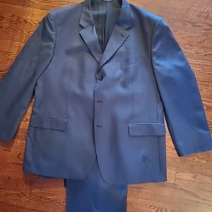 2 piece Navy Suit 48R 43W
